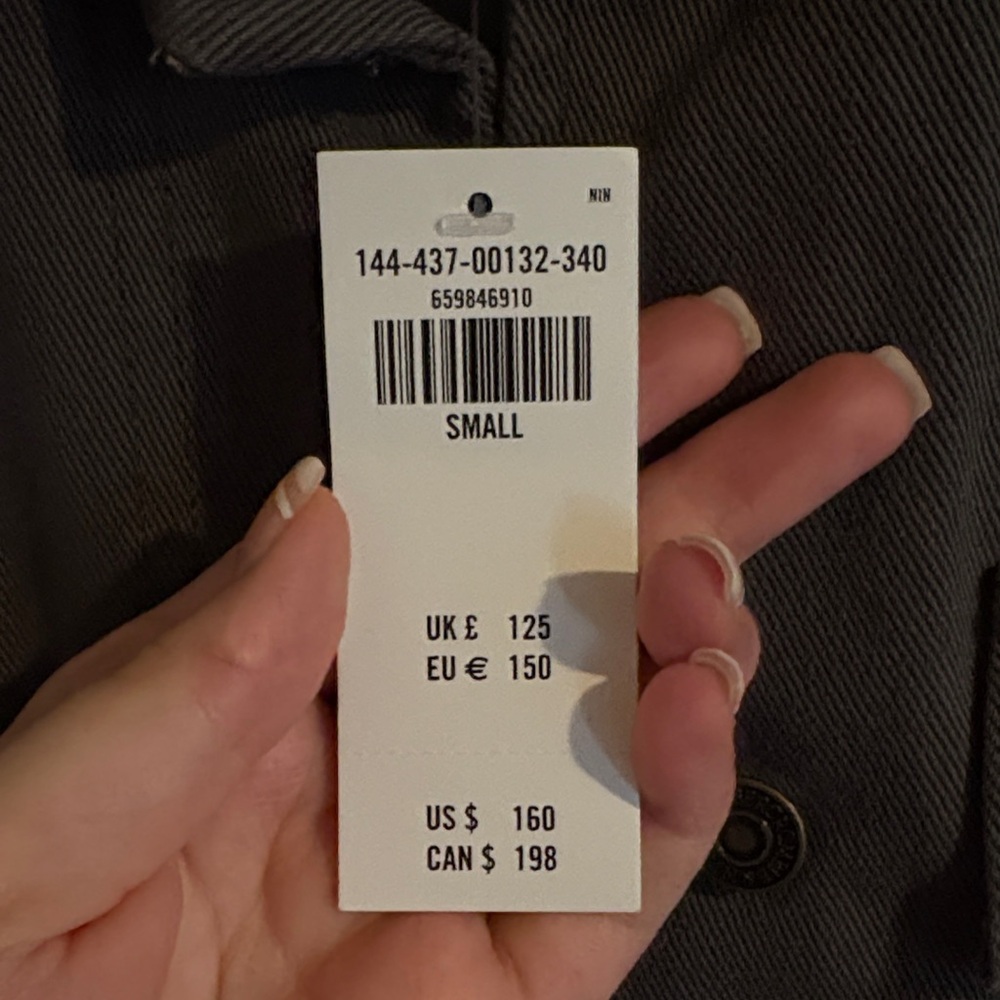 Abercrombie & Fitch Field Jacket with Contrast Collar - Picture 3 of 5